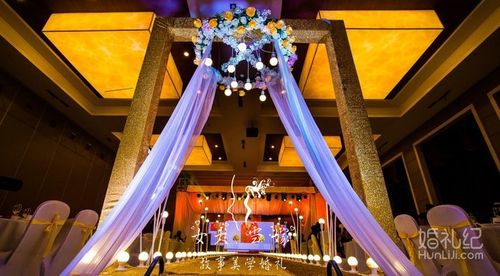 金色婚礼,婚礼策划作品,婚礼纪 hunliji.com